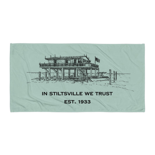 Stiltsville Towel
